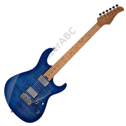 Cort G290FAT II-BBB el.gitár, kék burst - elérhető 2022 márciusa után