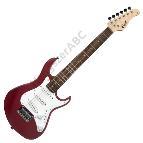 Cort G100Jr-OPBC elektromos gitár, Powersound hangszedővel, Junior, nyílt pórusú cseresznye