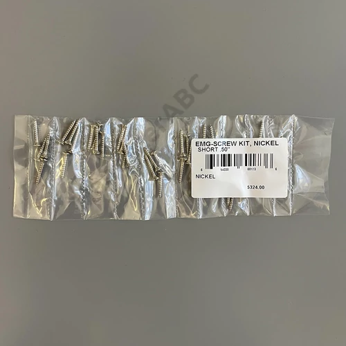EMG Screw Kit, Nickel Short -5324- csavar szett, nikkel