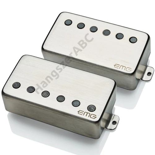 EMG 57TW-66TW-LS Set BrChrome -7160- Humbucking gitár pickup szett, szálhúzott króm, long shaft
