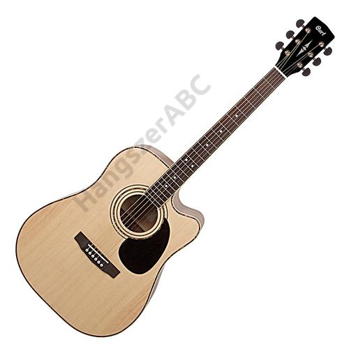 Cort AD880CE-NAT akusztikus gitár elektronikával, natúr