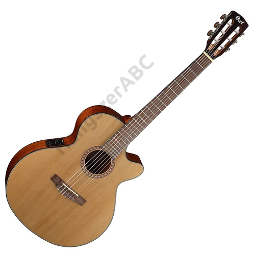 Cort CEC-5-NAT klasszikus gitár elektronikával, natúr