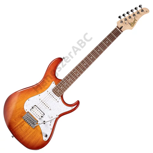 Cort G250-TAB el.gitár, hársfa test, Bluebucker PU, tob.sunburst