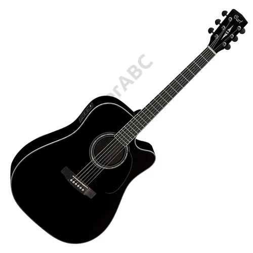 Cort MR710F-BK akusztikus gitár Fishman el-val, fekete