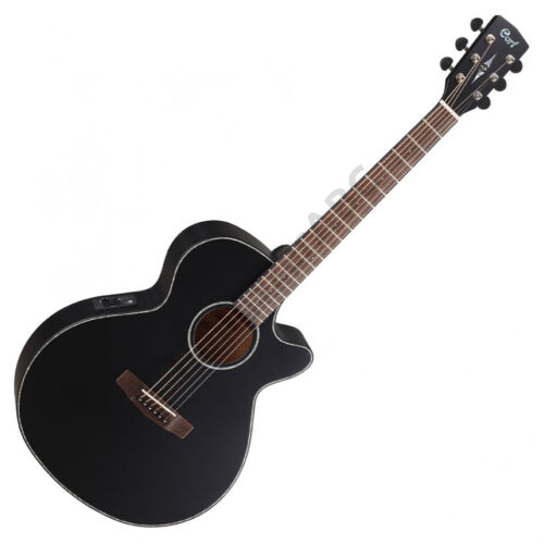Cort SFX-E-BKS akusztikus gitár elektronikával, matt fekete + Választható ajándék