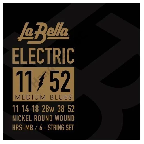 LaBella HRS-MB Nickel-Plated Round Wound – Medium Blues 11-52