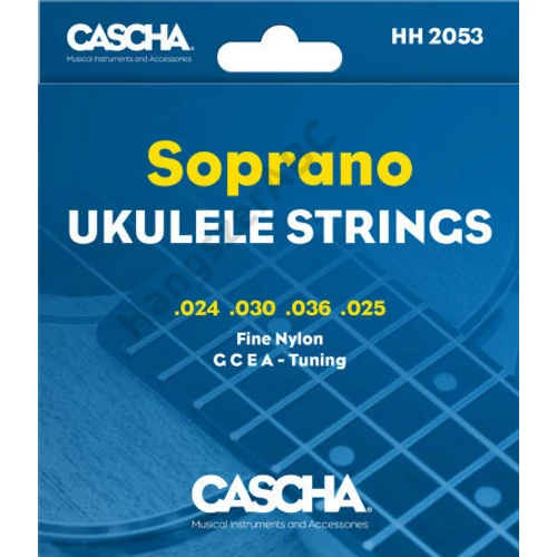 Cascha Premium Soprano Ukulele Strings Set