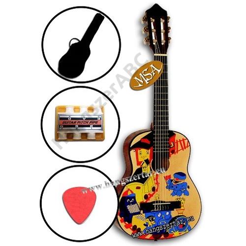 MSA B-1 – 1/4-es klasszikus gitár szett
