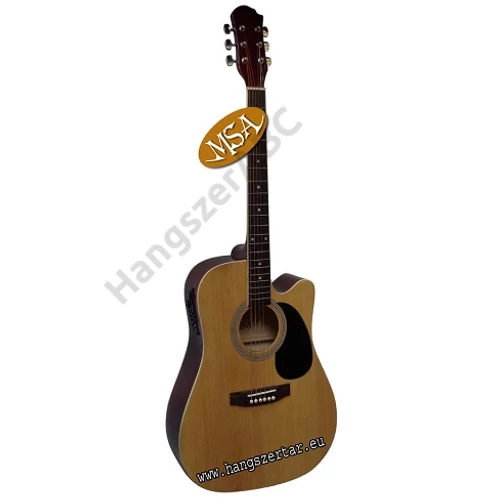MSA CW195,4/4 es Elektroakusztikus Western gitár EQ-val