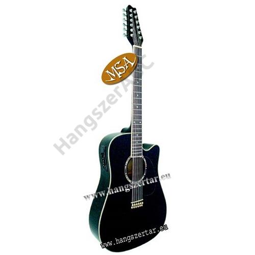 MSA CW-1200 12 húros Elektro-akusztikus gitár + ajándék hangoló és pengető