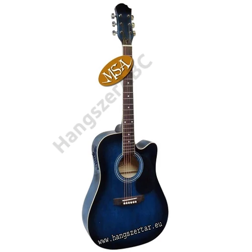 MSA CW-196,4/4 es Western gitár EQ-val + ajándék hangoló és pengető