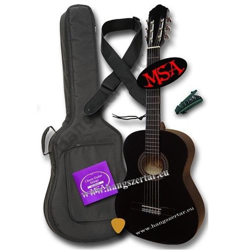 MSA CK-110 L balkezes 4/4-es klasszikus gitár szett 2