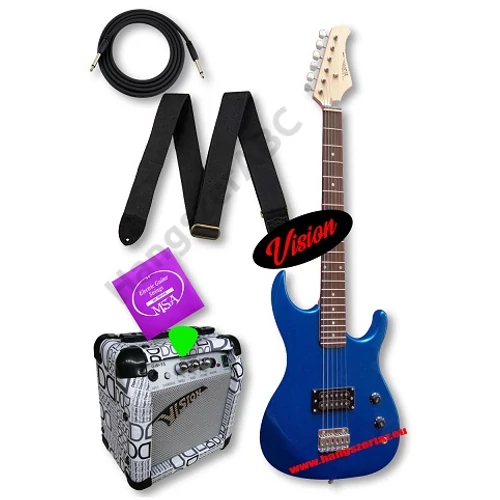 Vision ST-4 BL 3/4-es elektromos gitár szett 3