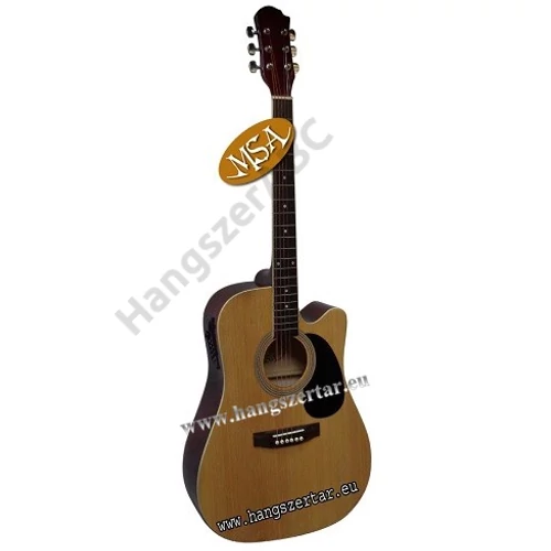 MSA CW-195 elektroakusztikus gitár + ajándék hangoló és pengető