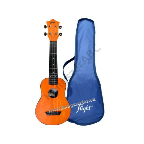 Flight TUS-35 OR – narancs színű szoprán utazó ukulele