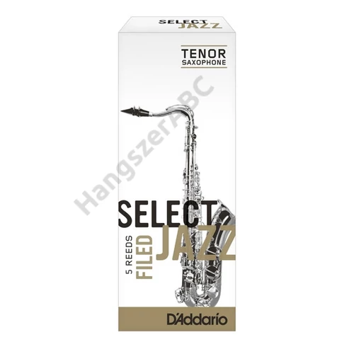 D'Addario RSF05TSX2S Select Jazz Tenorszaxofon nád, Filed (Méret: 2 Soft)