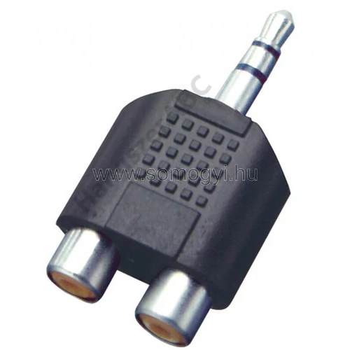 SAL AC 17X Audió átalakító, 3,5 mm sztereó dugó-2xRCA alj