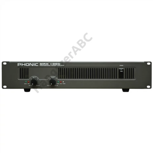 Phonic MAX1000 Végerősítő, 2x300W/4Ohm