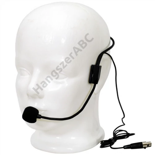 Voice-Kraft LS-970 Fejmikrofon mini XLR, fekete