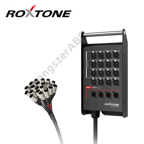 Roxtone STBN1604L20 Professzionális csoportkábel, 16+4 ér, 20m