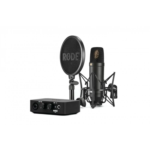 Rode NT1/AI1 Kit Stúdió csomag, NT1 mikrofon, AI1 USB audio interfész, XLR és USB kábel