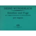 Wunderlich, Heinz - Emotion und Fuge per augmentationem et diminutionem (über ein gegebenes Thema von J. N. David (1940) per organo)
