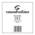 Soundsation BW053 - Akusztikusgitár húr SAW széria - 0.53
