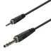 Soundsation GL-JSmJS15 - Adapter kábel: 3.5mm Jack papa SZTEREO - 6.3mm Jack papa SZTEREO / 1.5m