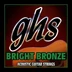 GHS BB40M akusztikus húr Bright Bronze - Medium, 13-56