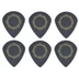 Dunlop AALP04 Animals As Leaders Tortex Jazz III Xl Black .73mm 6-Pack